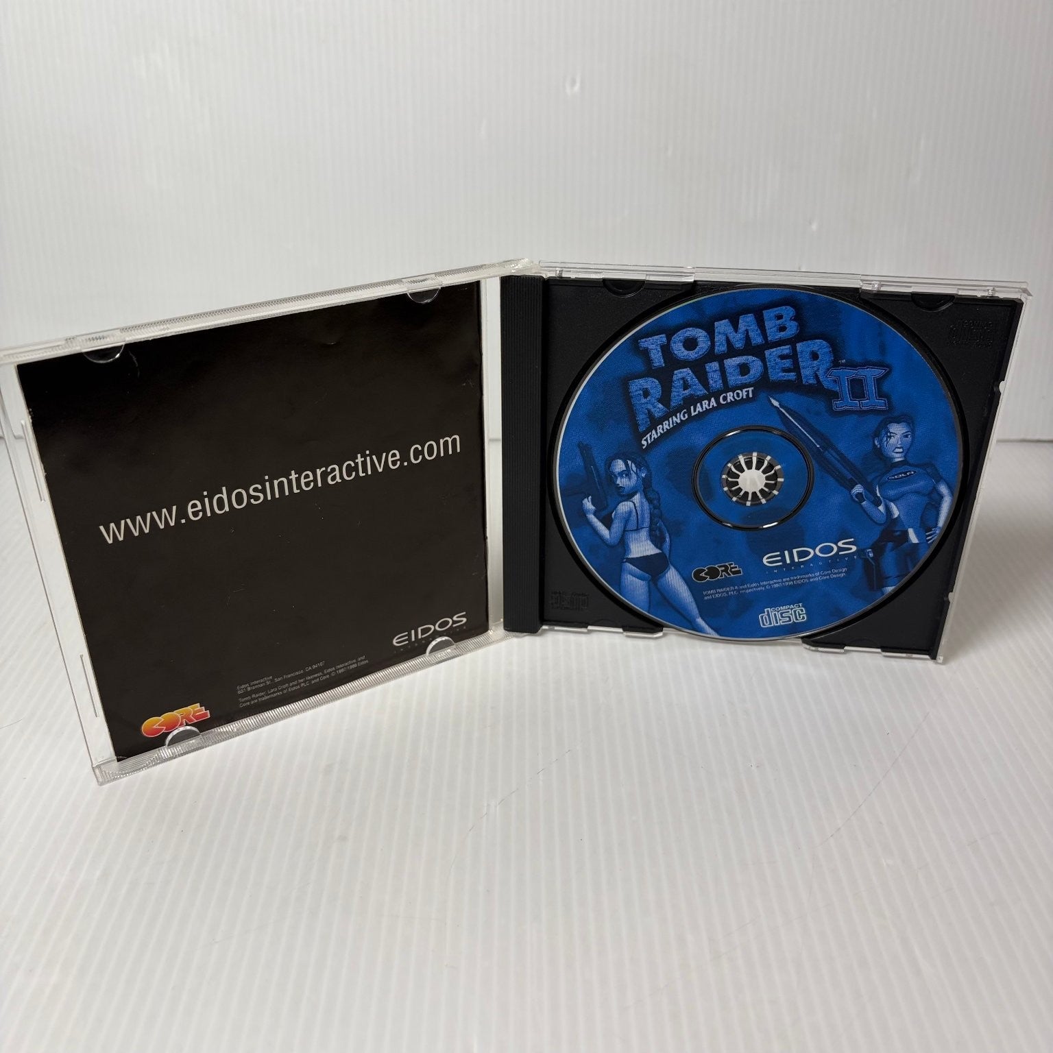 Tomb Raider II Standard PC Video Game Lara Croft Action Adventure