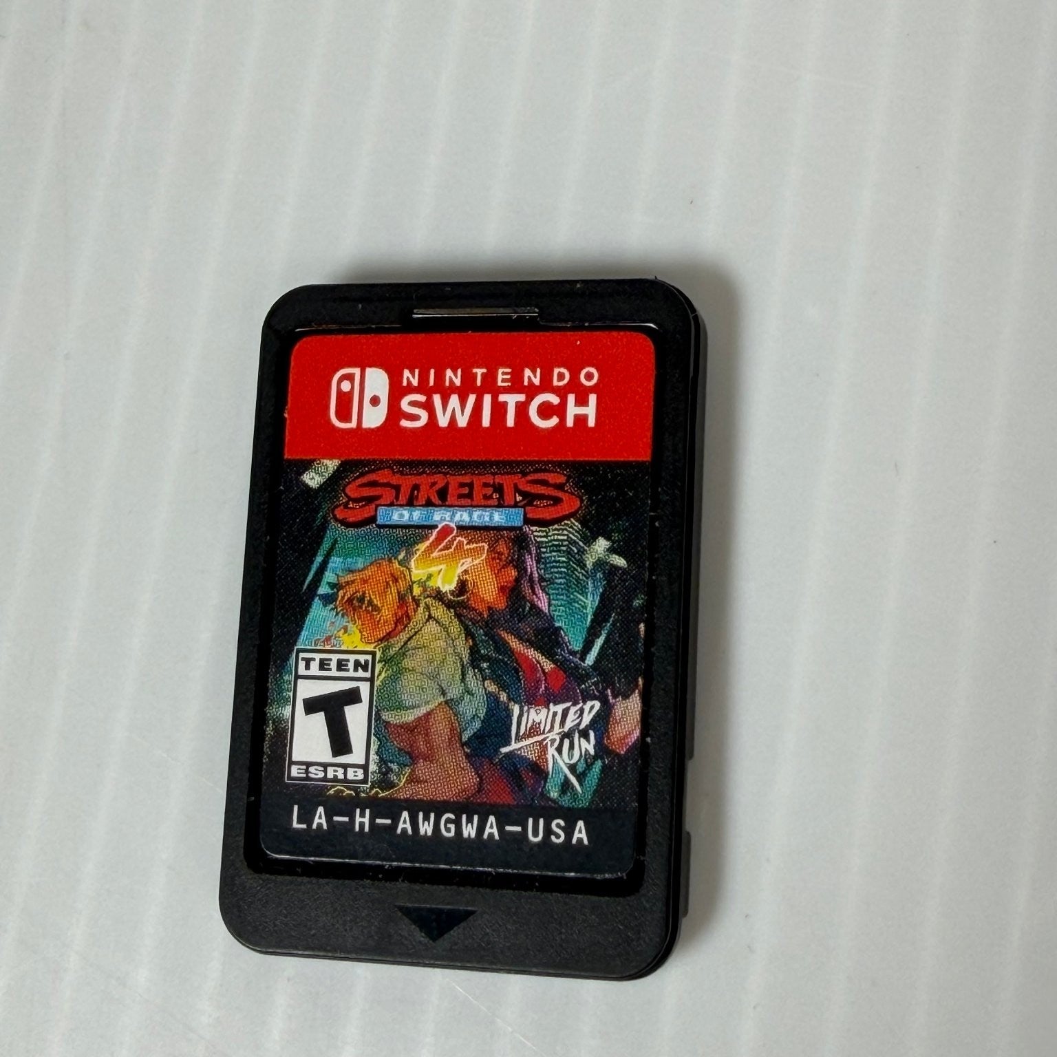 Streets of Rage 4 Limited Run Nintendo Switch Beat Em Up Game Cartridge Only