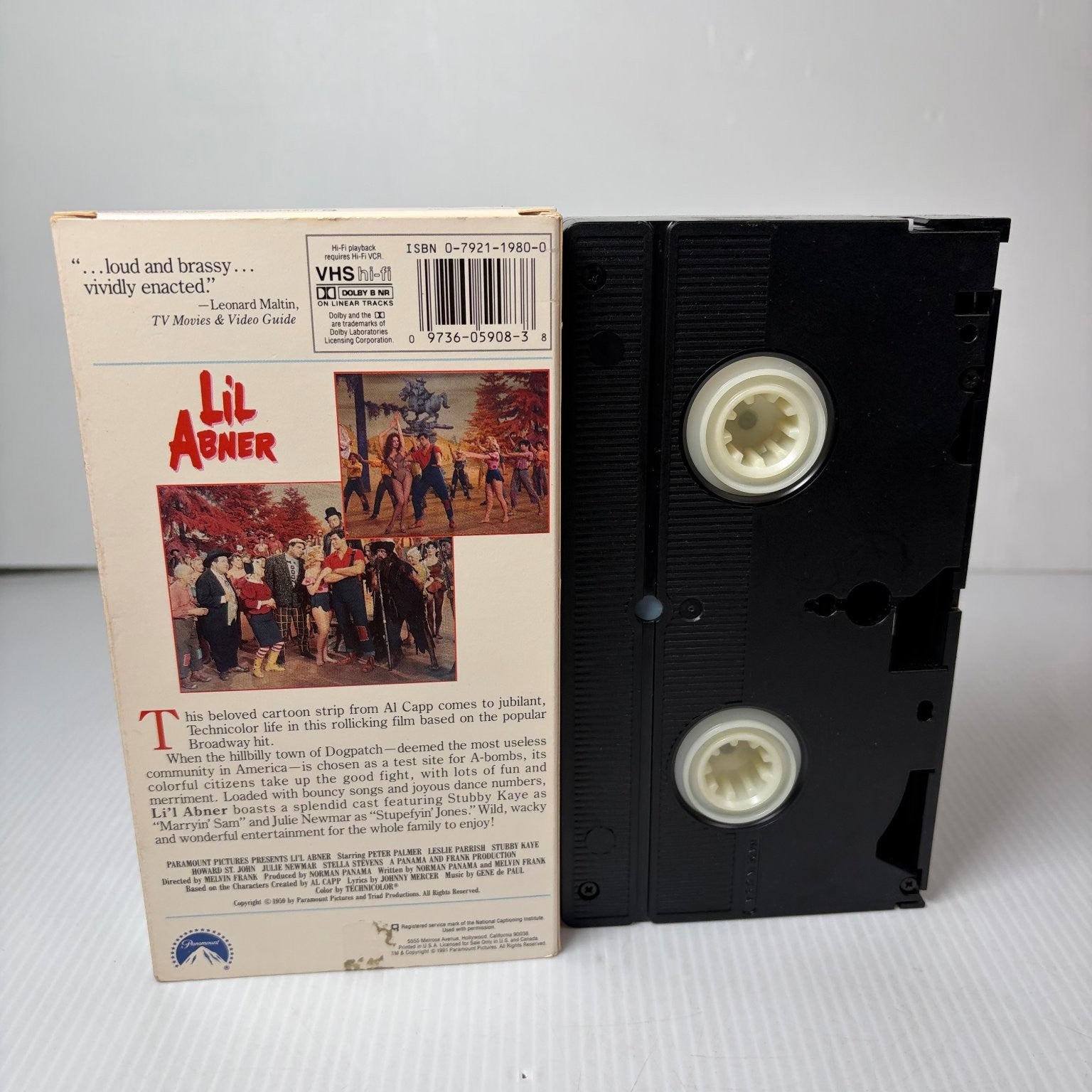 Lil Abner VHS 1959 Musical Comedy Paramount Pictures
