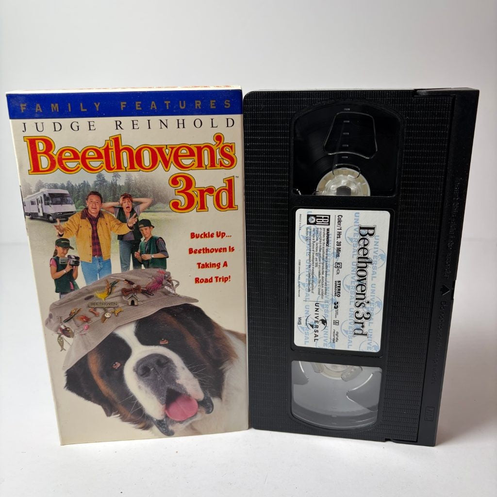 Beethoven's 3rd VHS 2000 Judge Reinhold Universal Family Comedy St Bernard