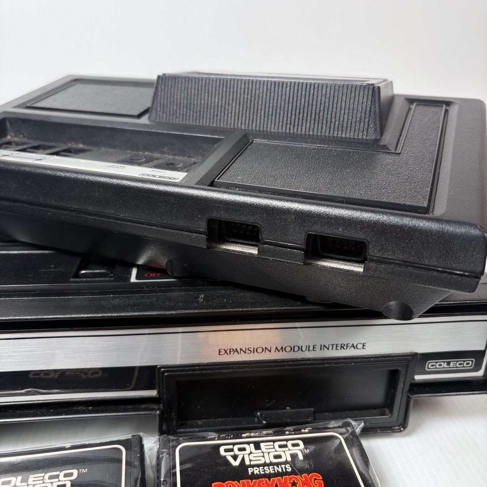 ColecoVision Video Game Console System w/ Atari Adapter & Games Tested & Working
