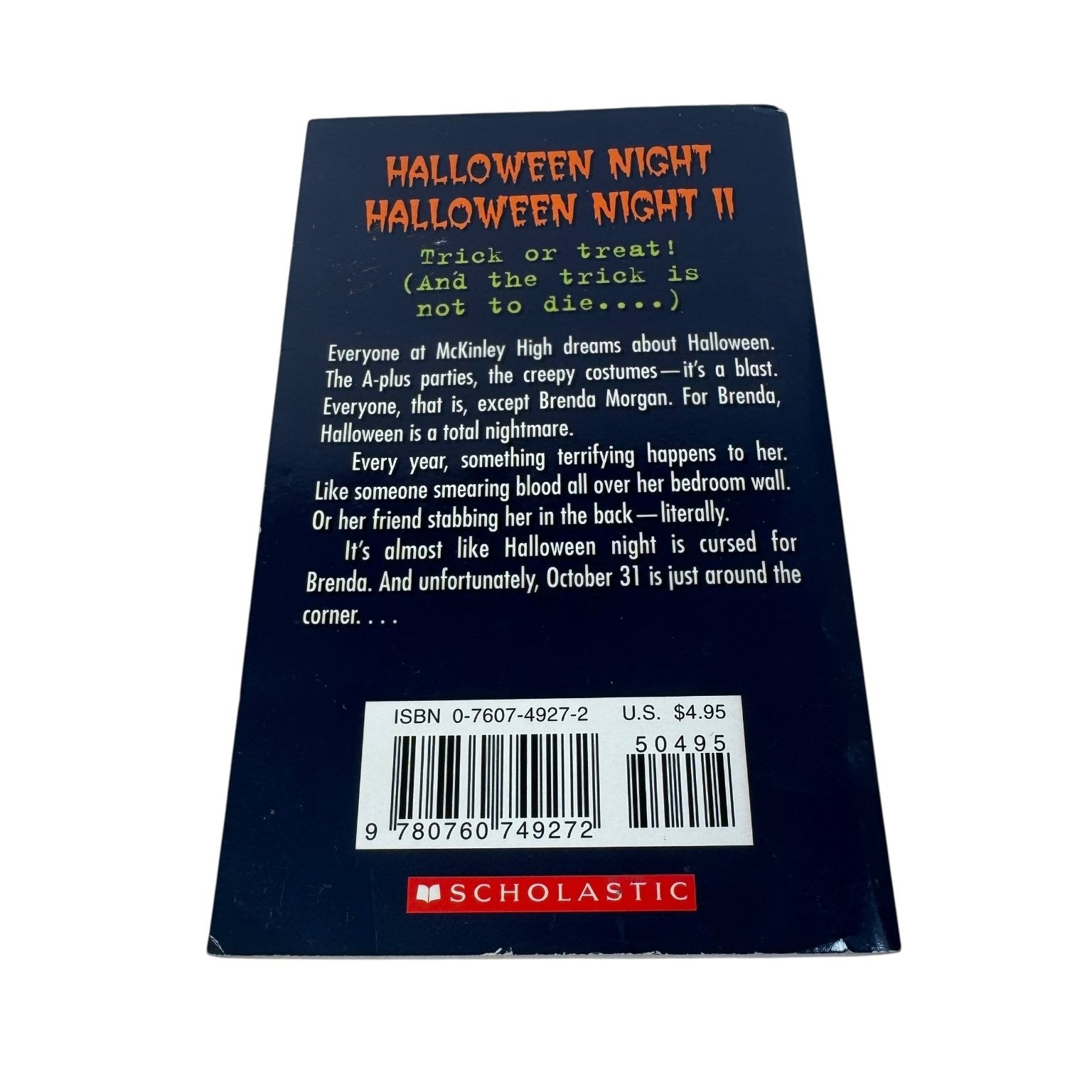 Halloween Night Books I and II R.L. Stine 2003 First Edition Compilation
