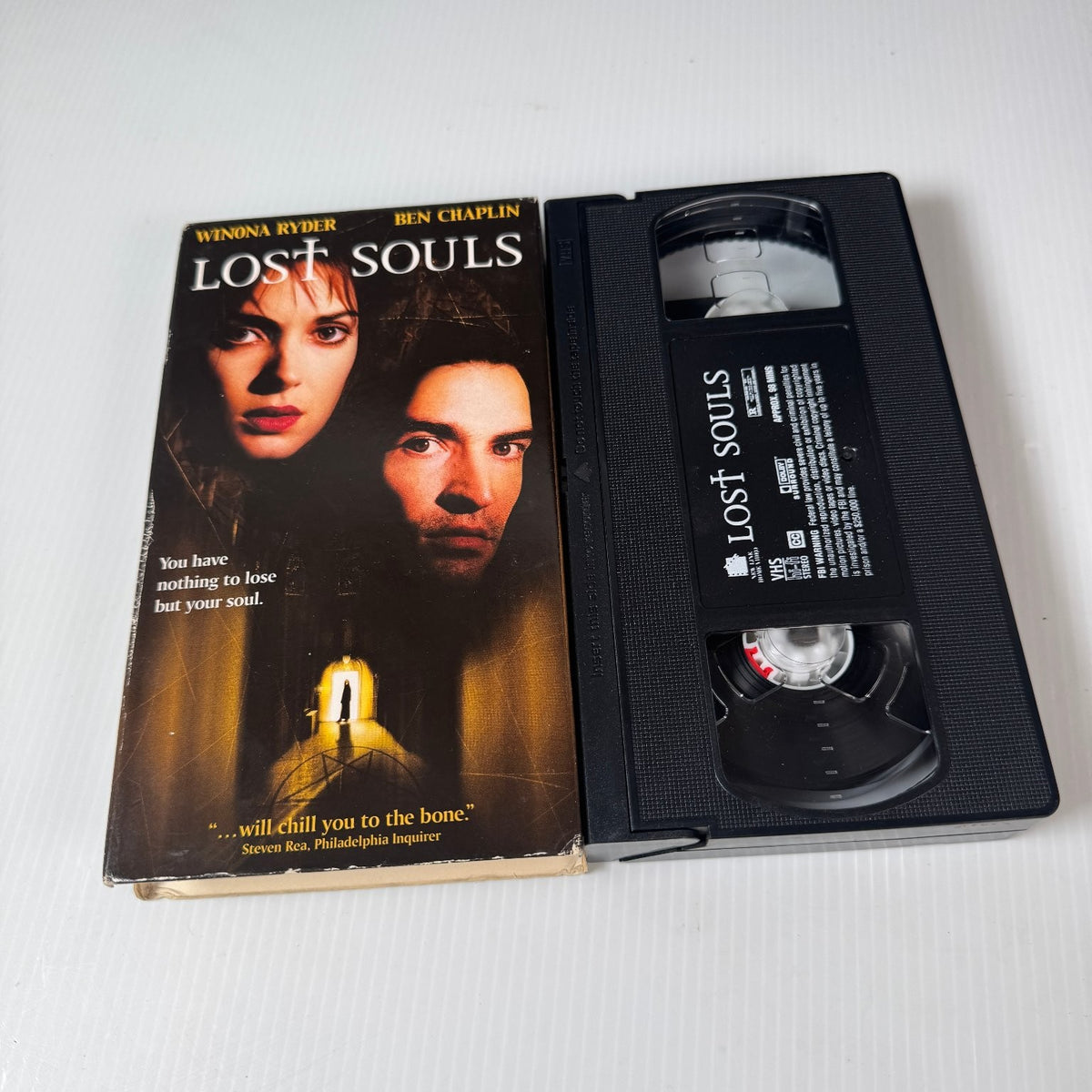 Lost Souls VHS 2000 Horror Thriller Original Release New Line Home