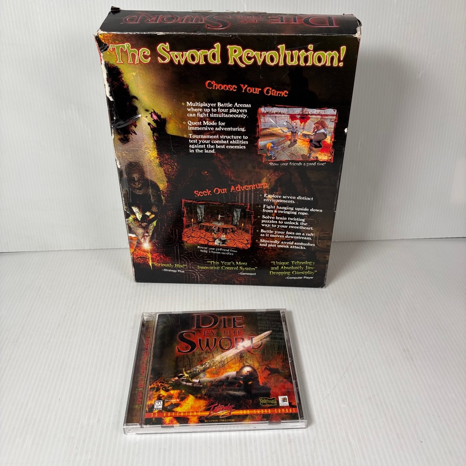 Die By The Sword PC Windows Video Game 3D Adventure Sword Combat Multiplayer