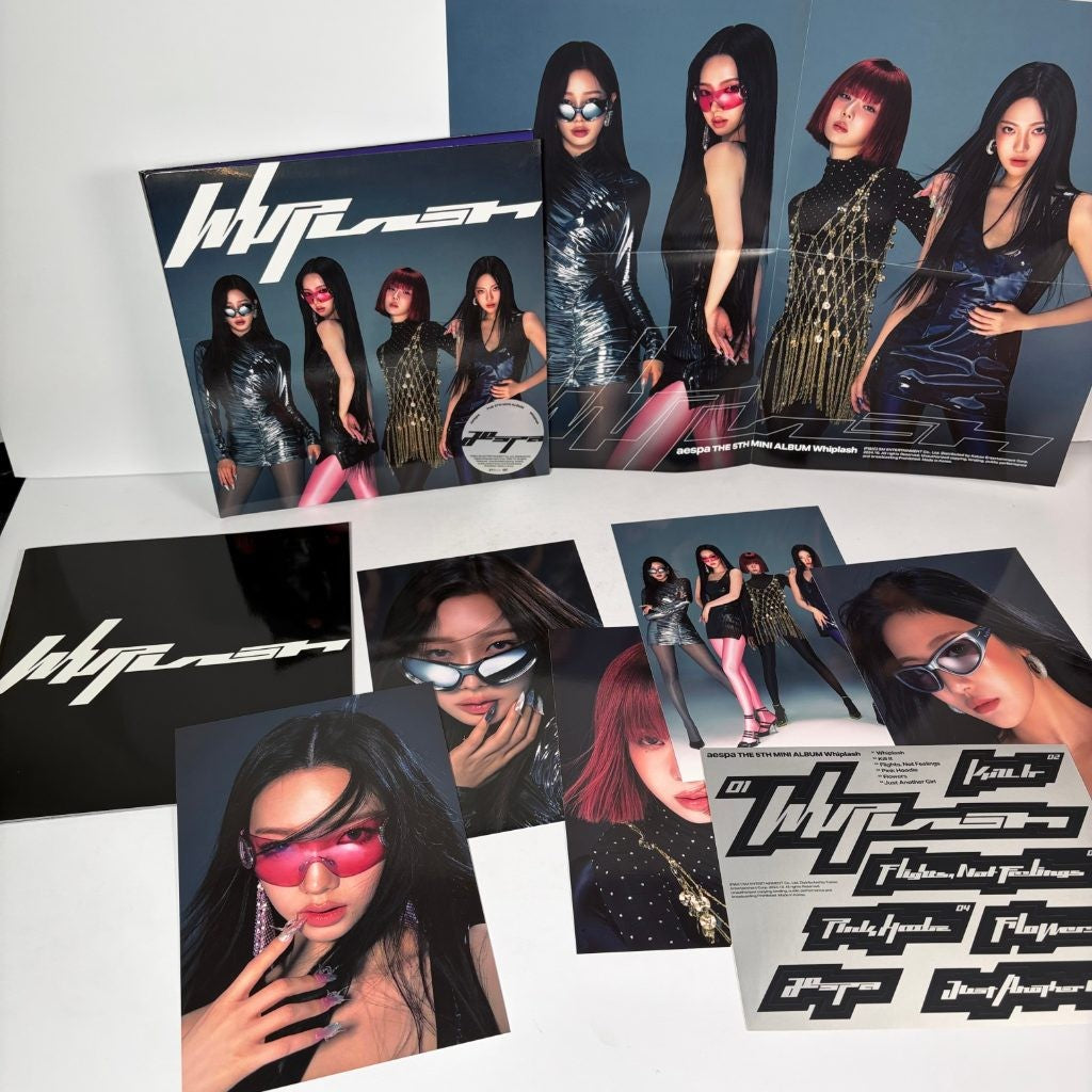 aespa Whiplash The 5th Mini Album CD Photobook Version K-pop Alt Cover Target Ex