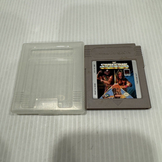WWF Super Stars - Original Nintendo GameBoy Game Tested WORKING Authentic!