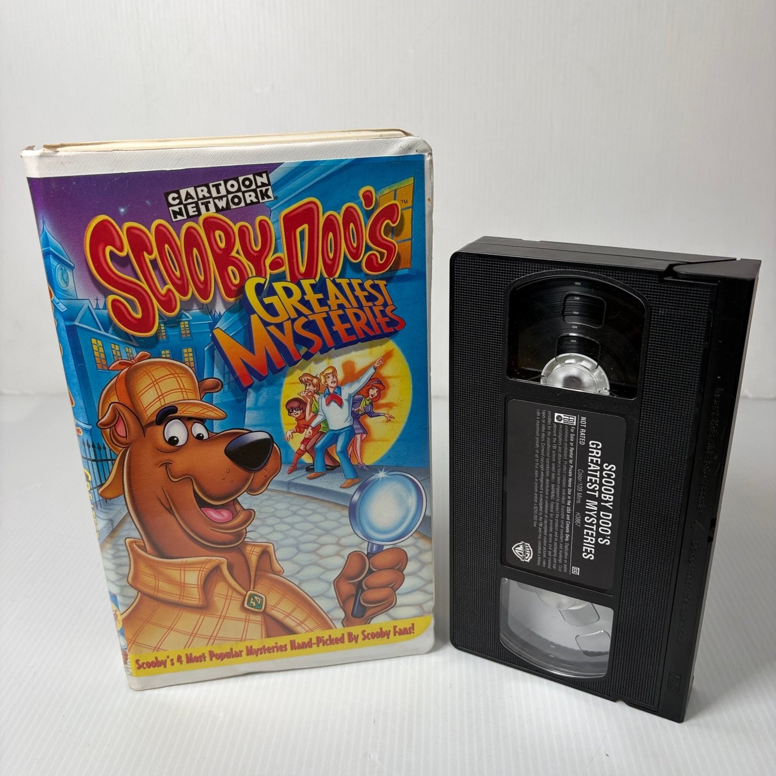 Scooby-Doo's Greatest Mysteries VHS 1999 Cartoon Network Classic Clamshell