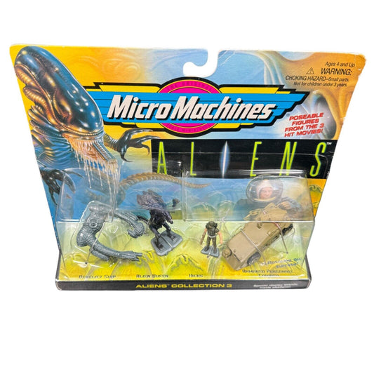 1996 GALOOB MICRO MACHINES ALIENS COLLECTION 3 SEALED NIB