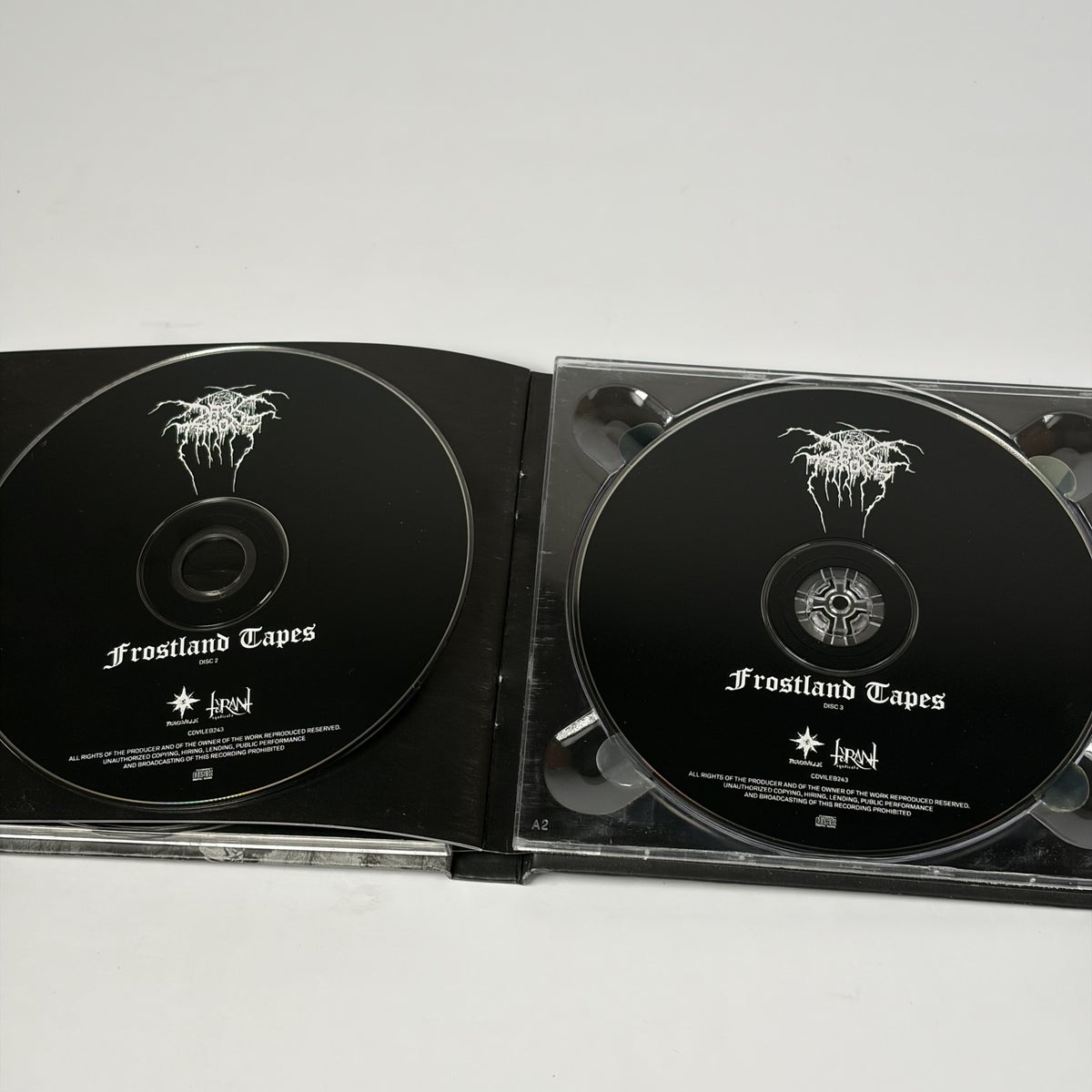 Darkthrone Frostland Tapes 3xCD Digibook Compilation Black Metal