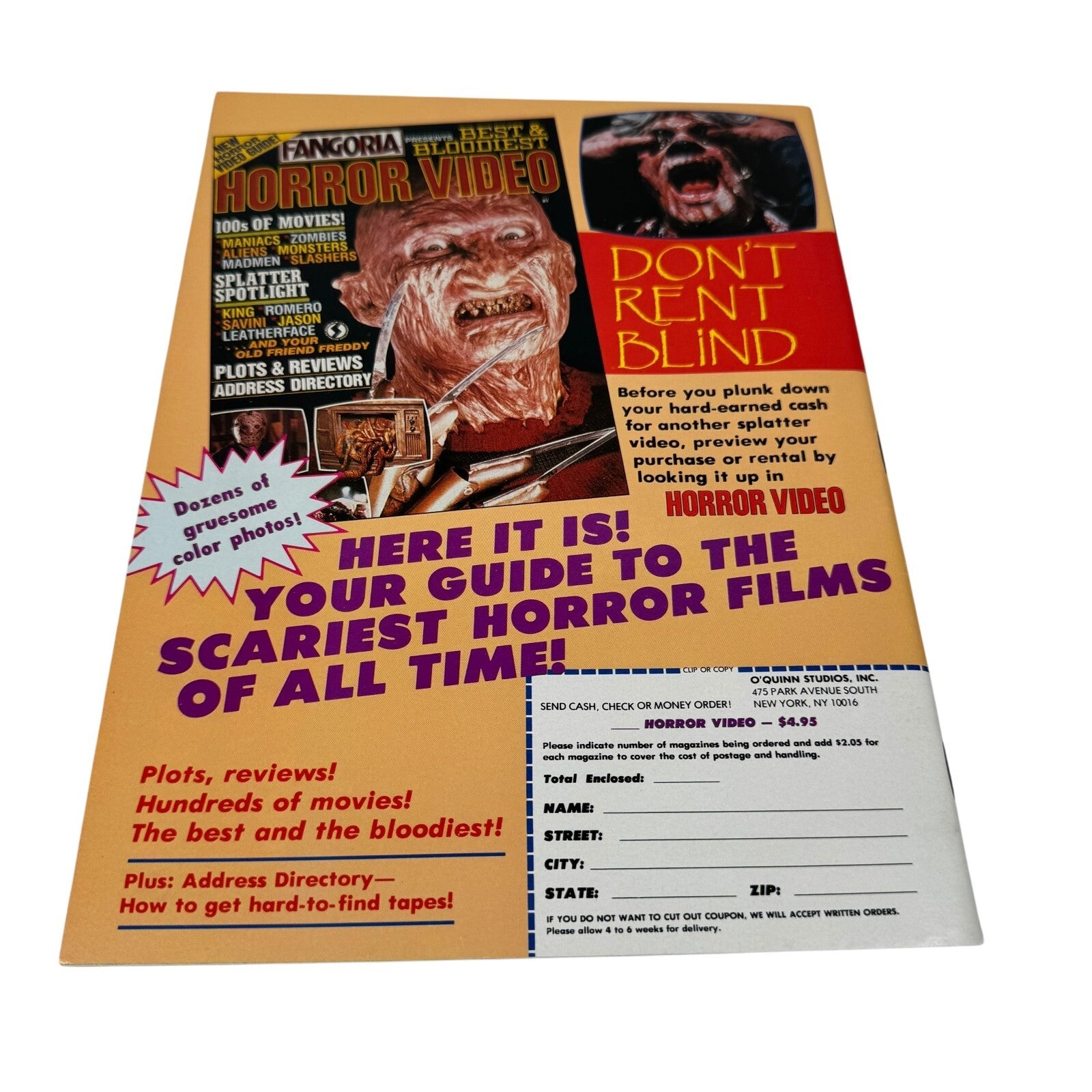 The Bloody Best of Fangoria Vol. 7 Collector's Edition Robert Englund Interview