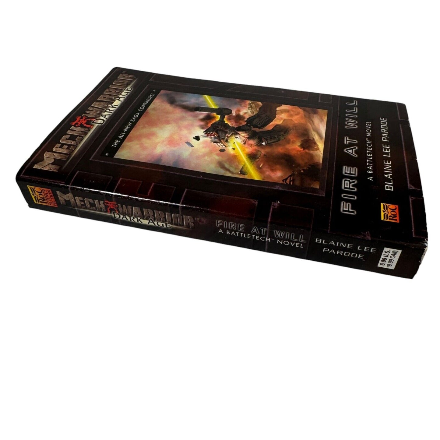 Fire At Will Battletech Mechwarrior Dark Age Novel RoC Publishing First Printing