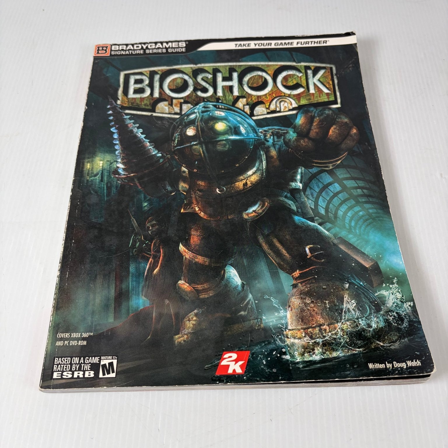 BioShock Xbox 360 PC Strategy Guide BradyGames Signature Series w/ Poster
