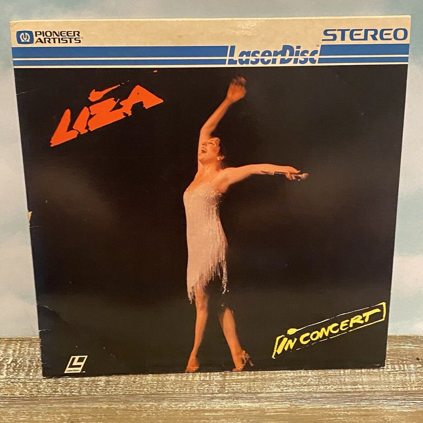 Liza Minelli in Concert LaserDisc PA-81-002 Stereo Pioneer Video Inc LD