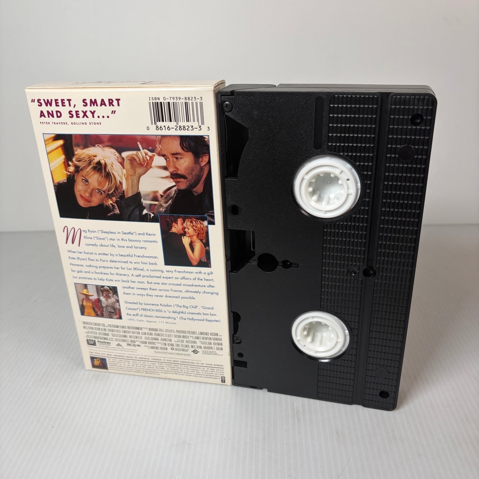 French Kiss VHS 1995 Romantic Comedy Meg Ryan Kevin Kline Fox Video Hi-Fi