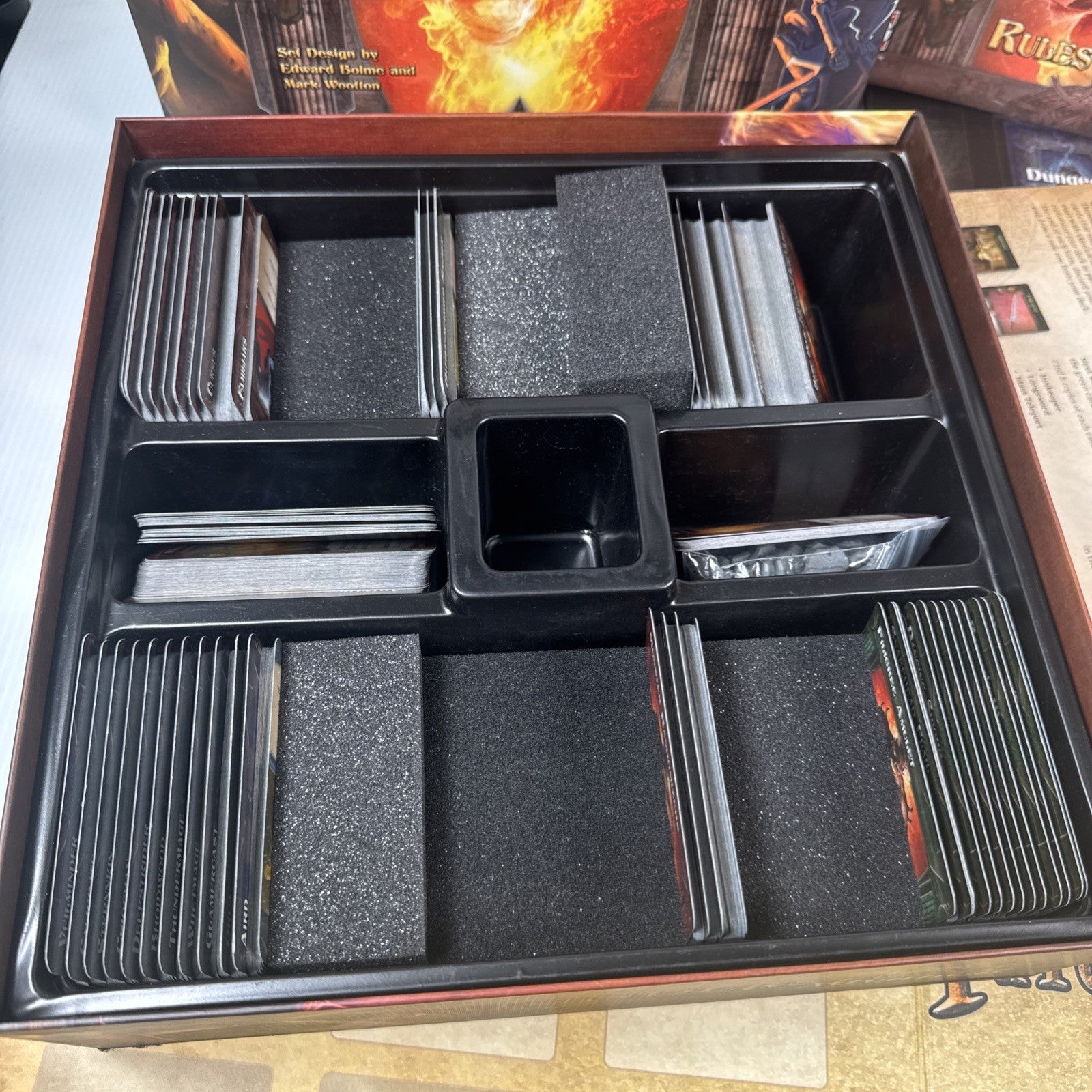 Thunderstone Advance Towers of Ruin Deck Building Game AEG Complete