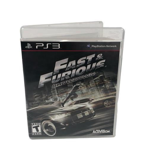 Fast & Furious Showdown Sony PlayStation 3 PS3 Game Tested & Complete