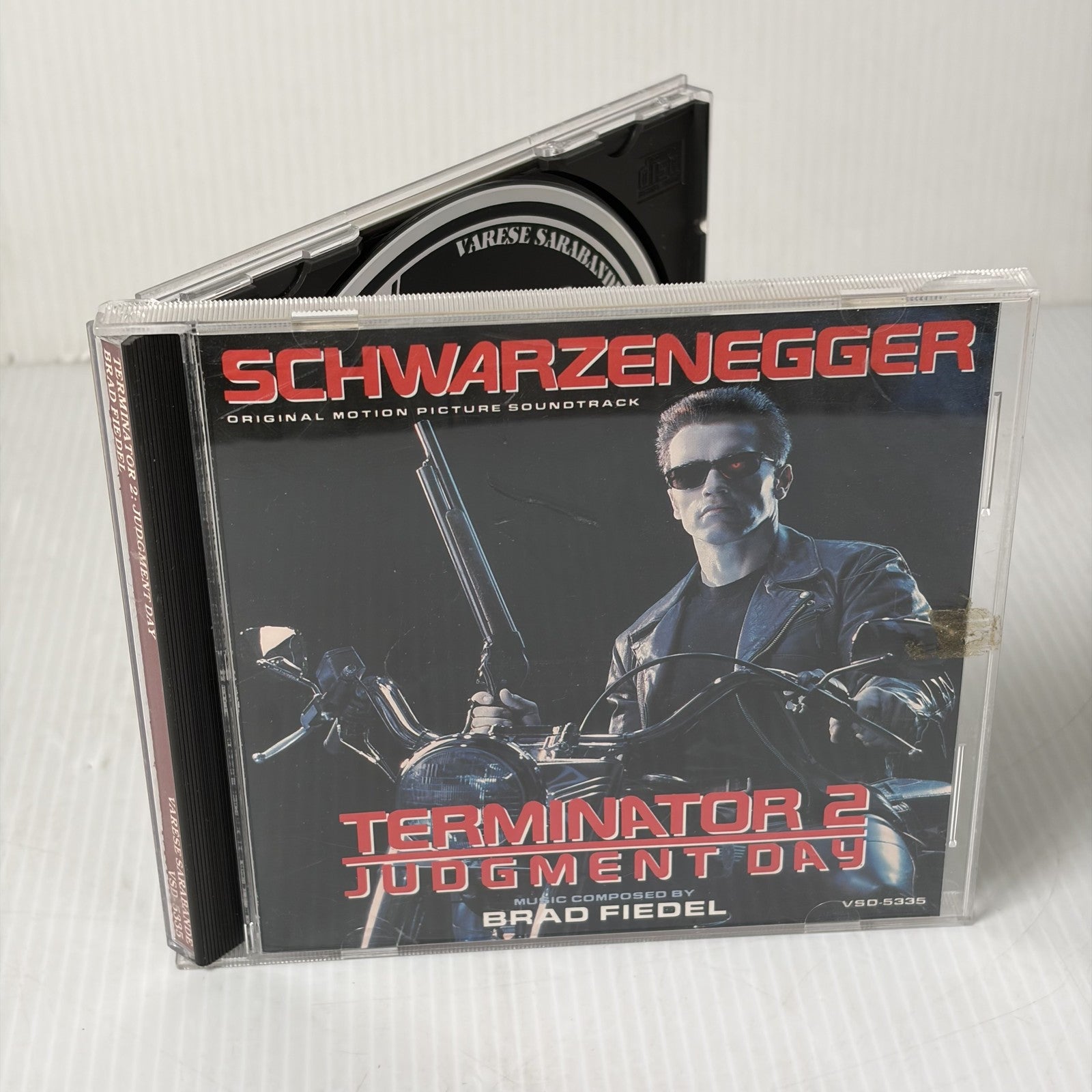 Terminator 2 Judgment Day Original Motion Picture Soundtrack CD Brad Fiedel 1991