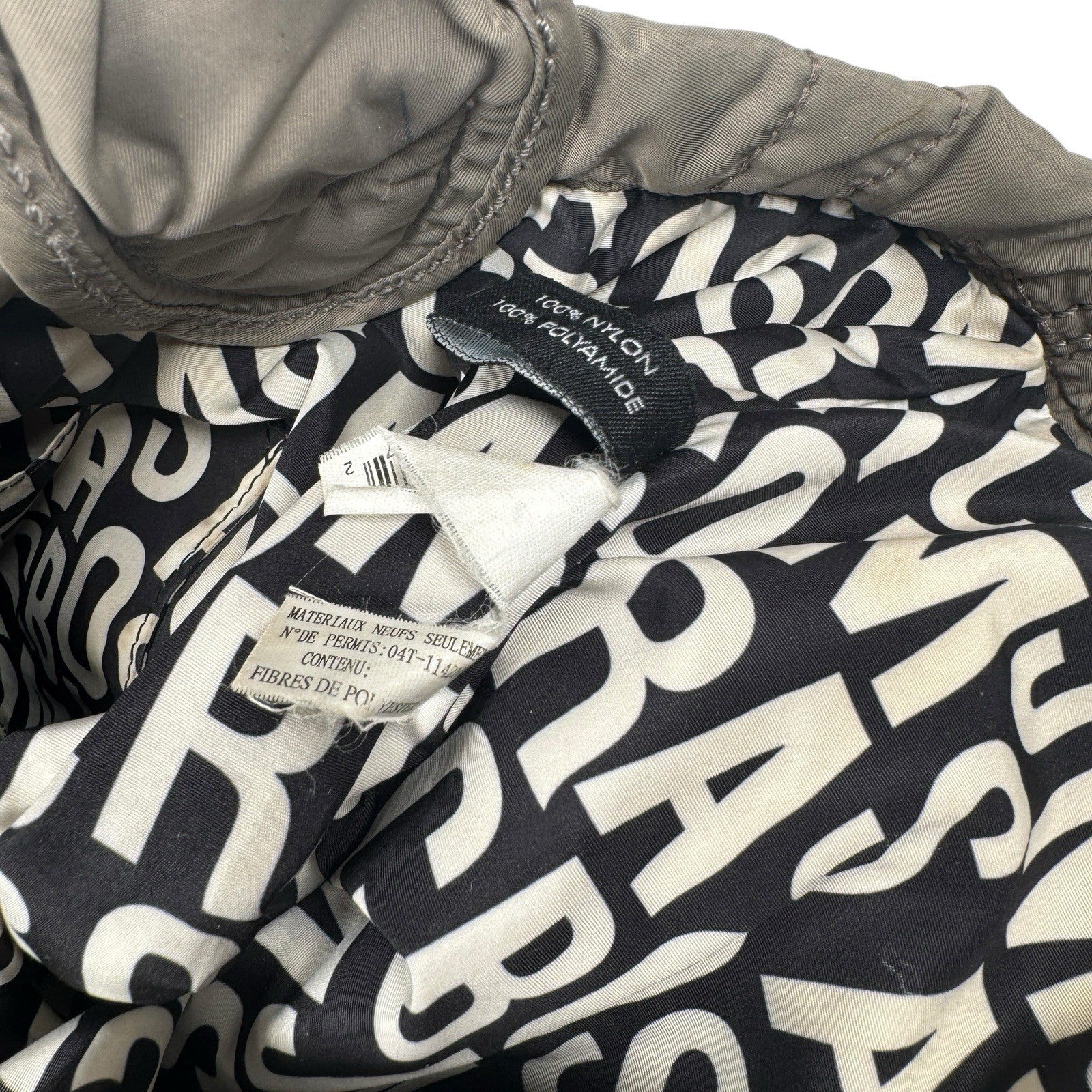 Marc Jacobs Taupe Logo Quilted Nylon Medium Tote Bag Standard Supply Workwear