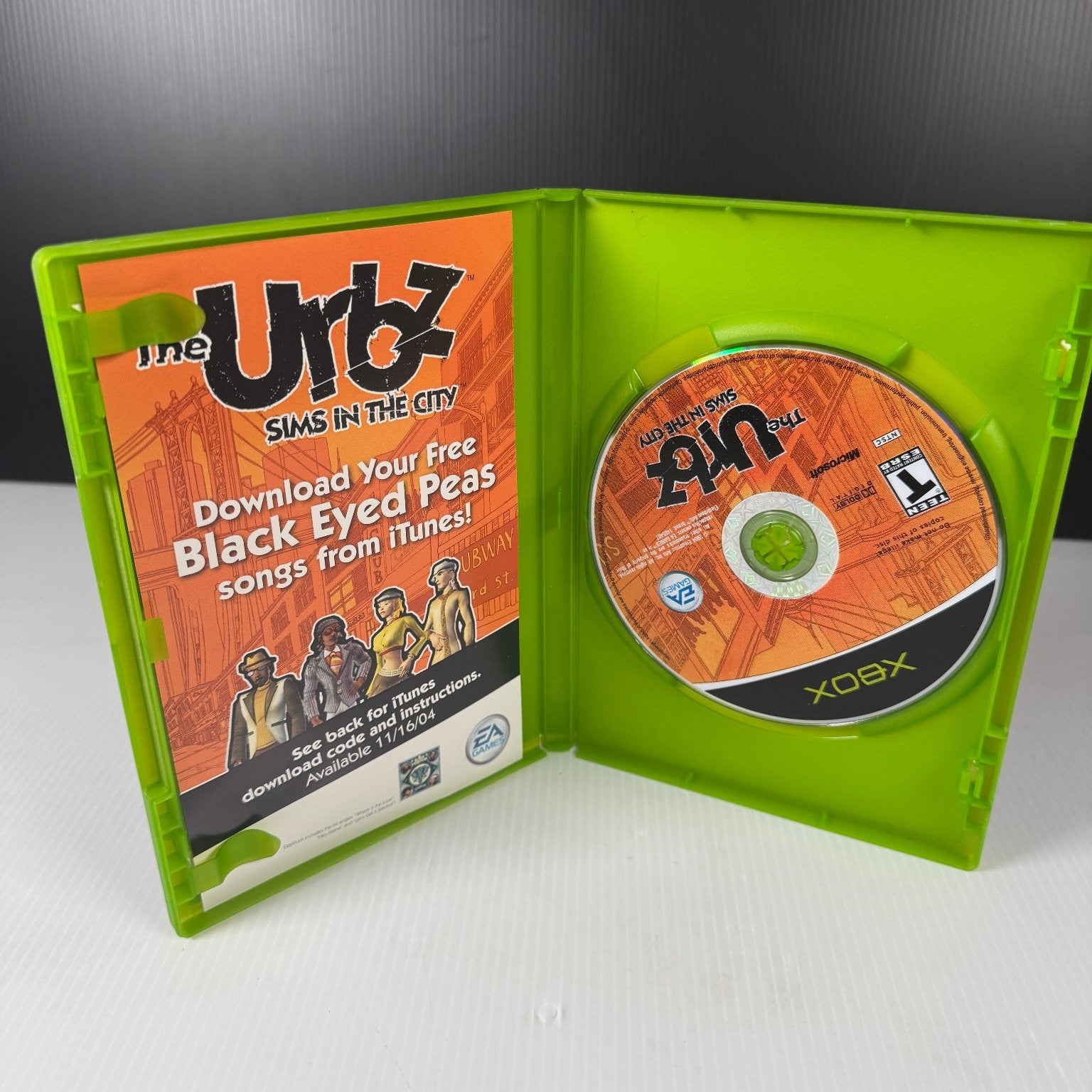The Urbz Sims in the City Special Edition Xbox Video Game Black Eyed Peas