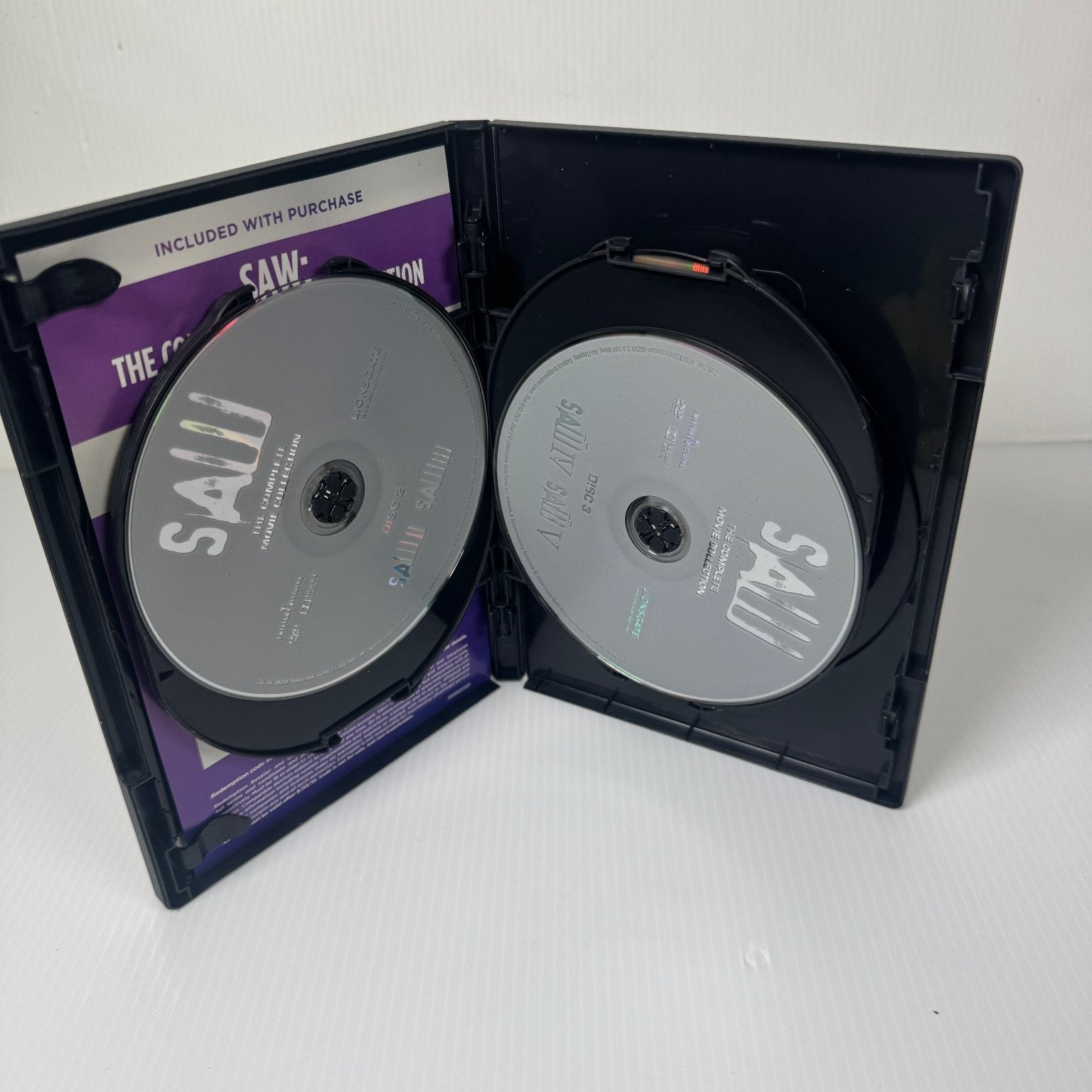 Saw The Complete Movie Collection DVD 2017 Unrated Version Horror Films