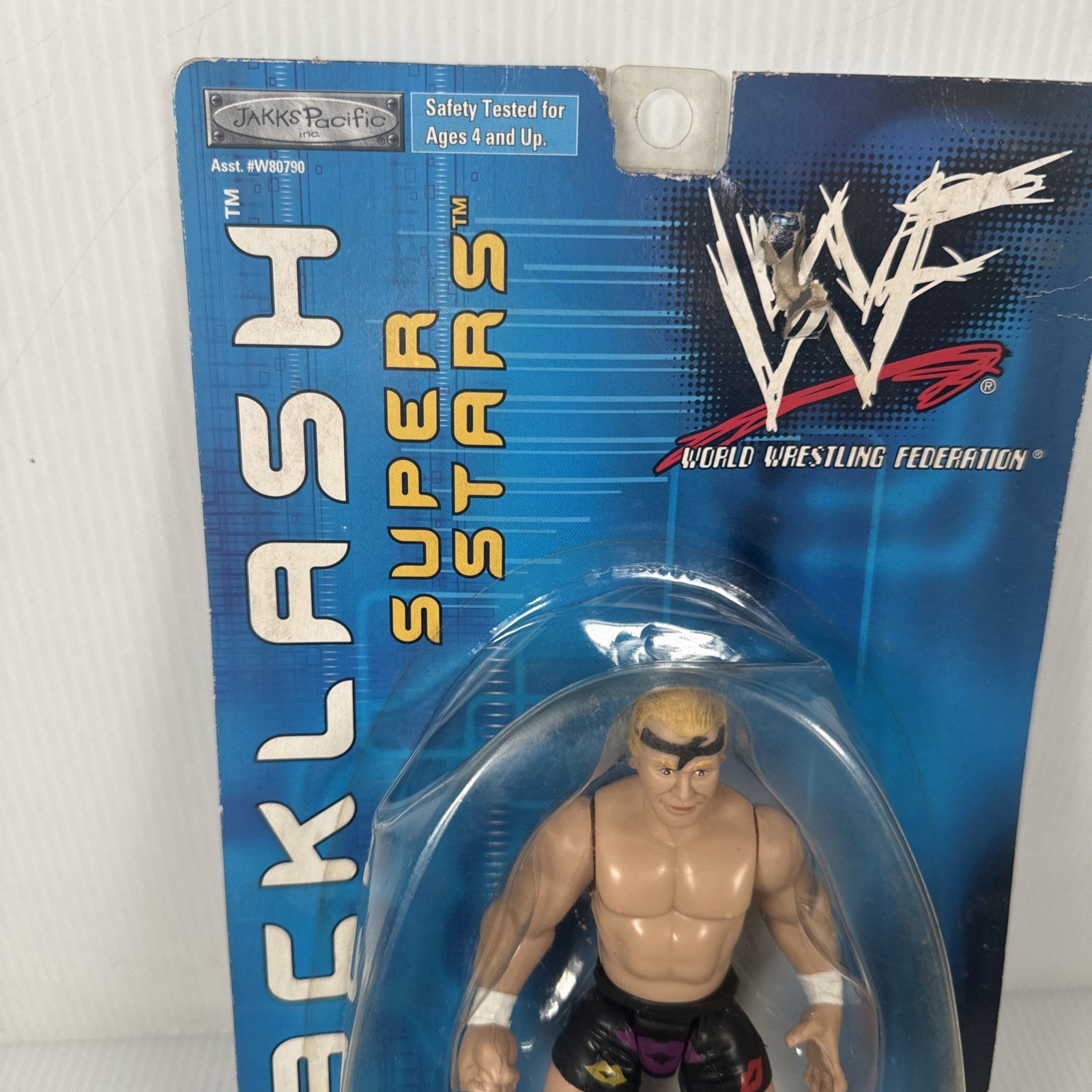 2000 WWF WWE Jakks BA Billy Gunn Wrestling figure Backlash Blue Card AEW NWA TNA