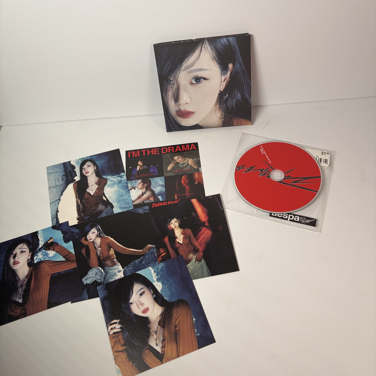 aespa DRAMA the 4th Mini Album CD Album Scene Version Giselle K-Pop
