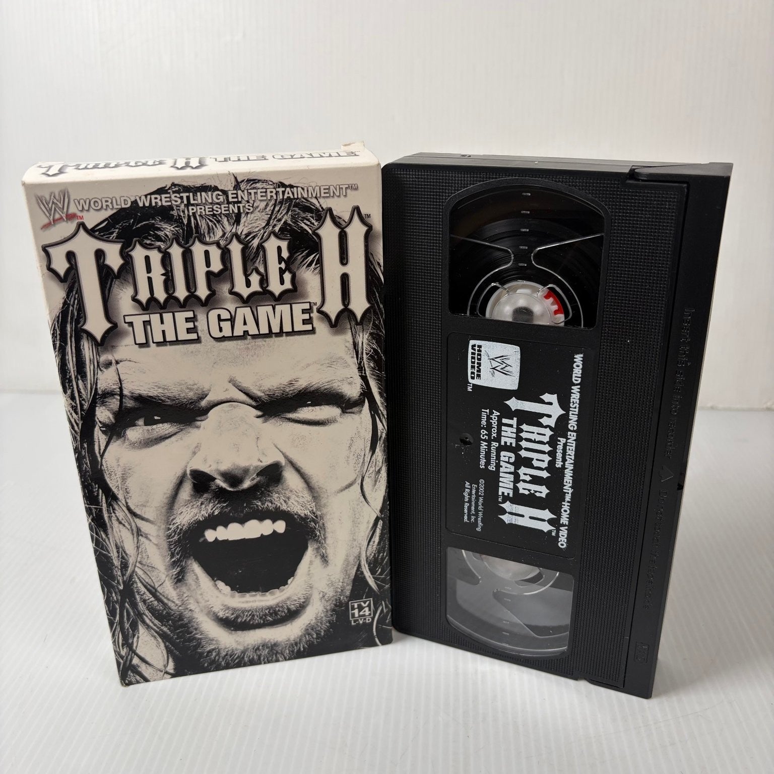 Triple H The Game VHS 2002 Wrestling Sports Entertainment WWE
