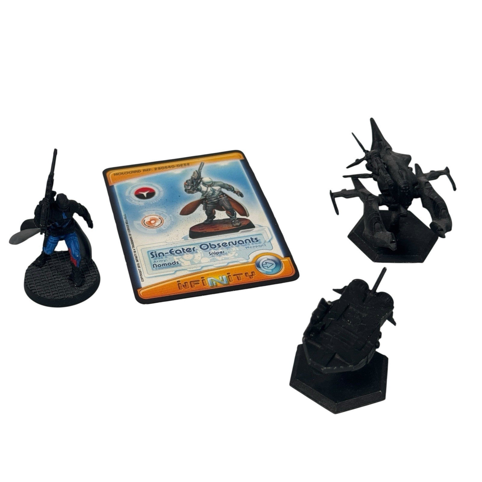 Infinity Miniatures Lot Of 4 Figures Meteor Zond, Tomcats Engineer & More