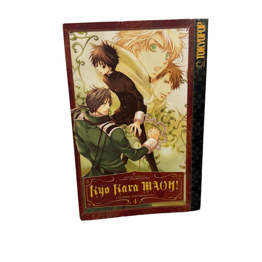 KYO KARA MAOH! VOLUME 4 By Takabayashi and Matsumoto Manga English Tokyopop OOP