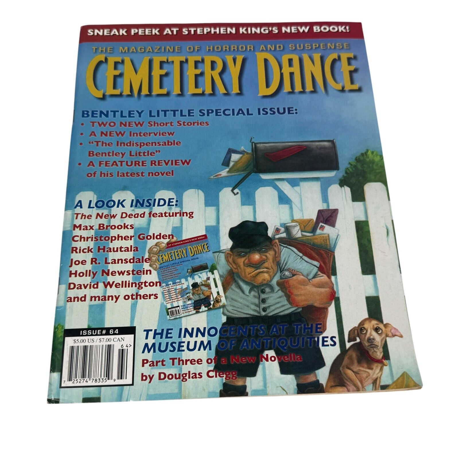 Cemetery Dance Issue #64 Horror & Suspense Short Fiction Magazine Bentley Little