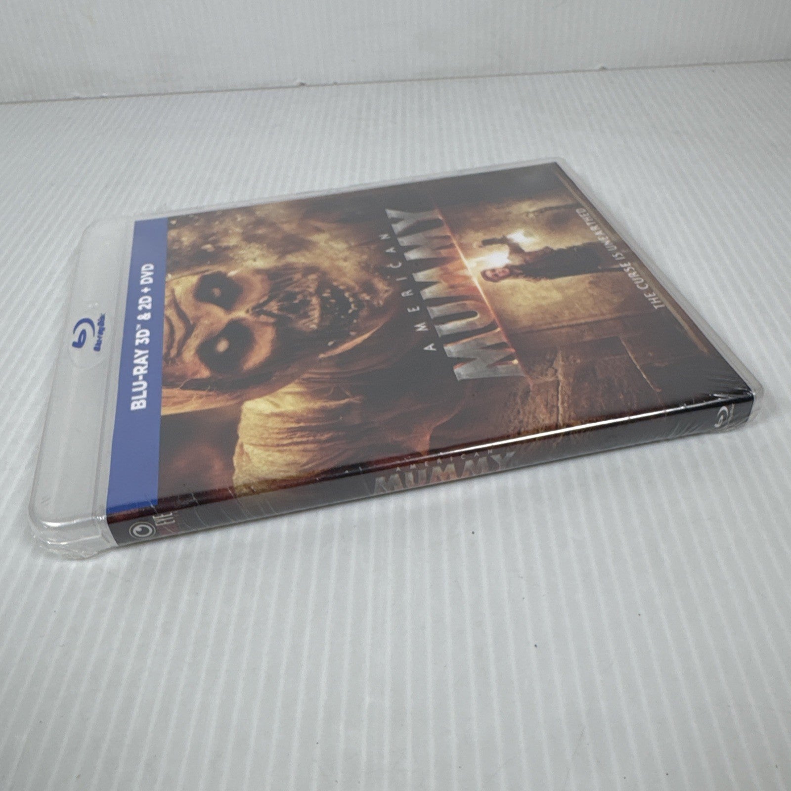 AMERICAN MUMMY (Blu-ray 3D & 2D & DVD, 2016) Cheesy Horror NIB NEW SEALED