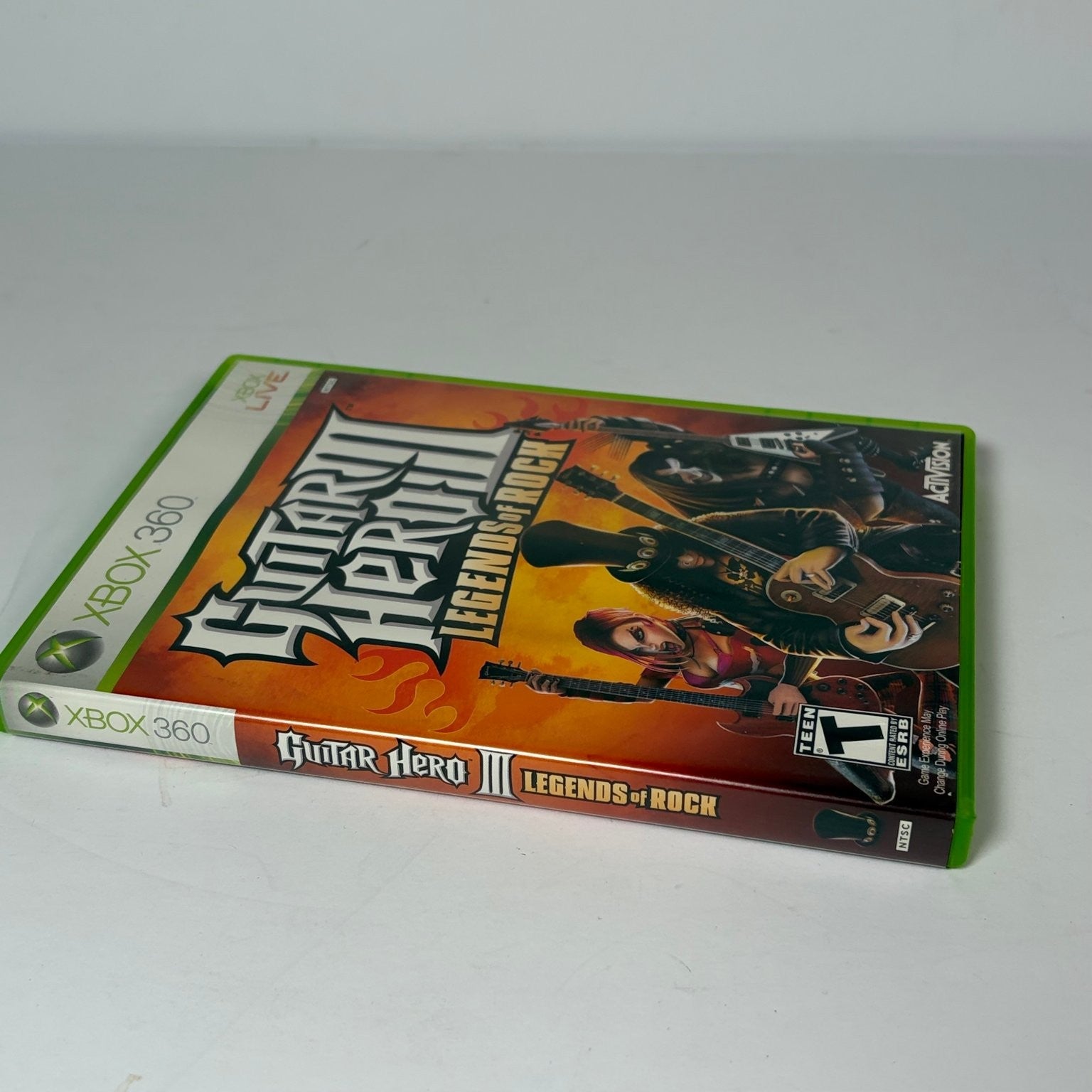 Guitar Hero III: Legends of Rock - Microsoft Xbox 360 - Complete w/ Manual