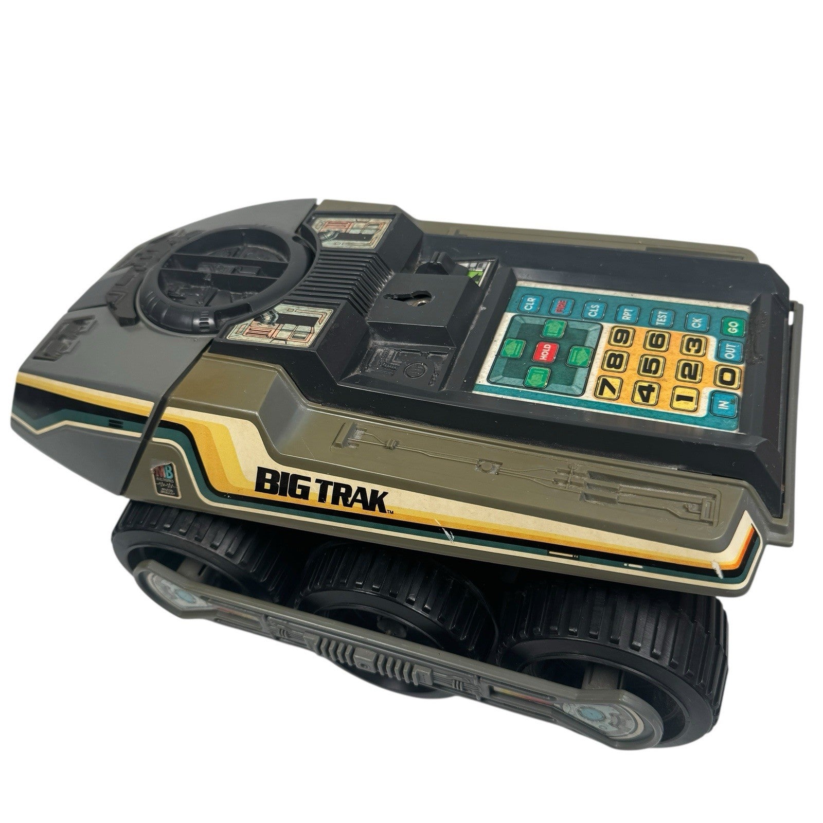 VTG 1979 Milton Bradley Big Trak & Transport AS IS w/ Transport box & Manual