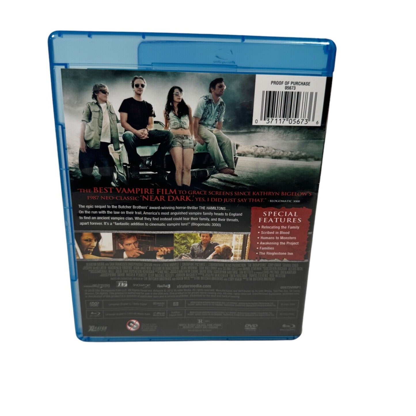 The Thompsons (Blu-ray/DVD, 2012, 2-Disc Set)