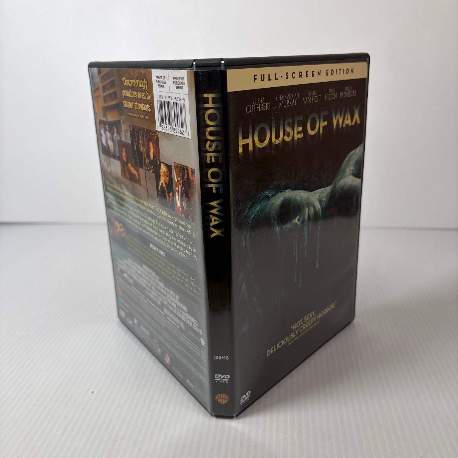 House of Wax DVD 2005 Full-Screen Edition Elisha Cuthbert Paris Hilton Horror