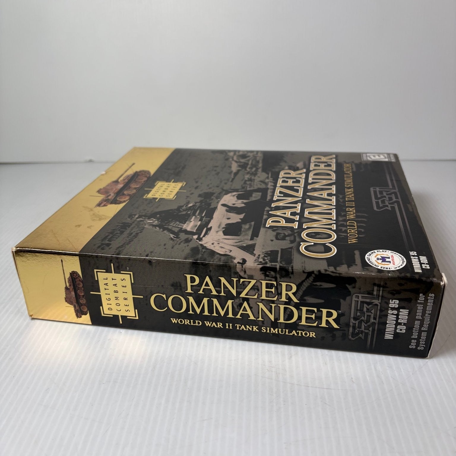 Panzer Commander Windows 95 Big Box PC Video Game WWII Tank Simulator
