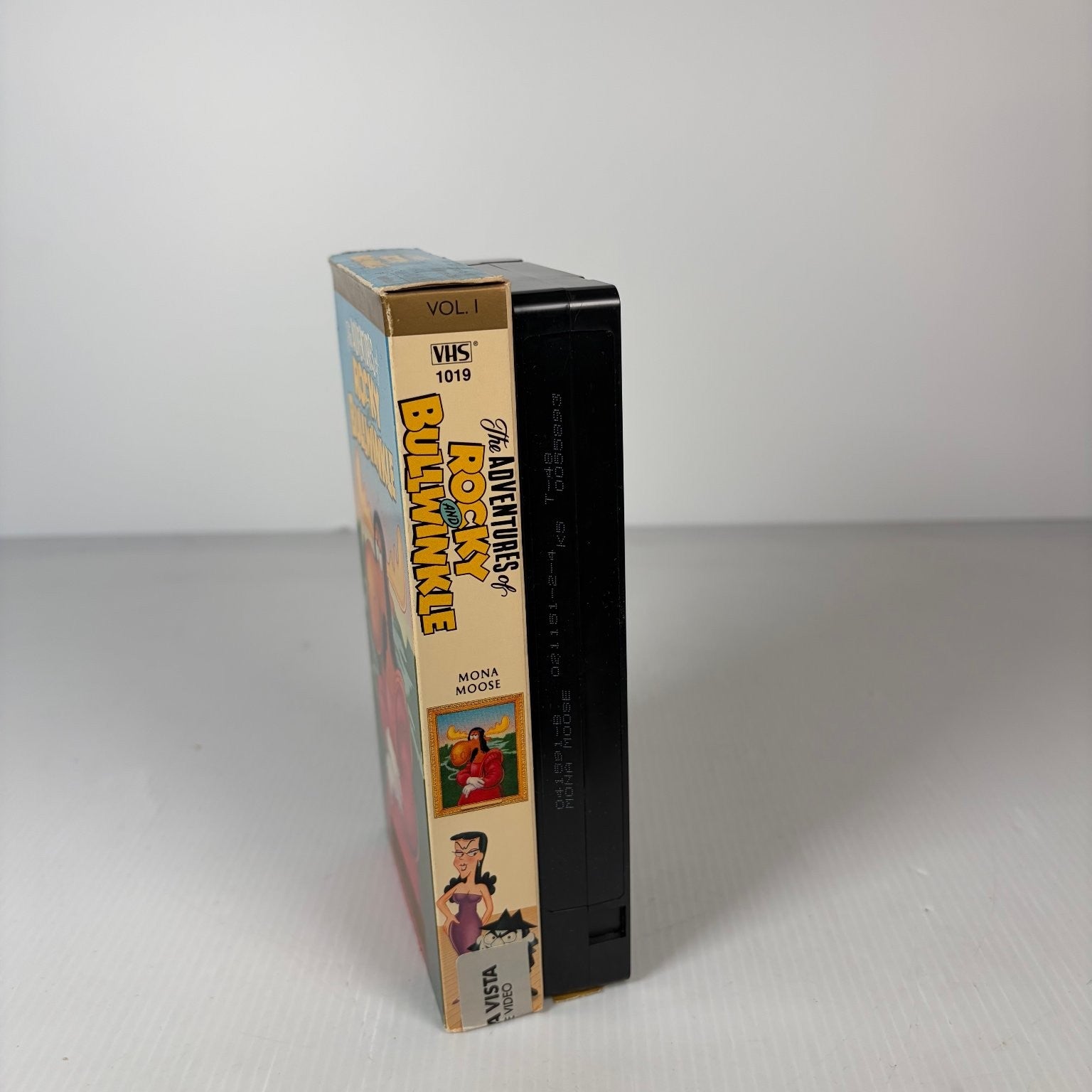 Adventures of Rocky and Bullwinkle VHS 1991 Vol 1 Mona Moose Buena Vista