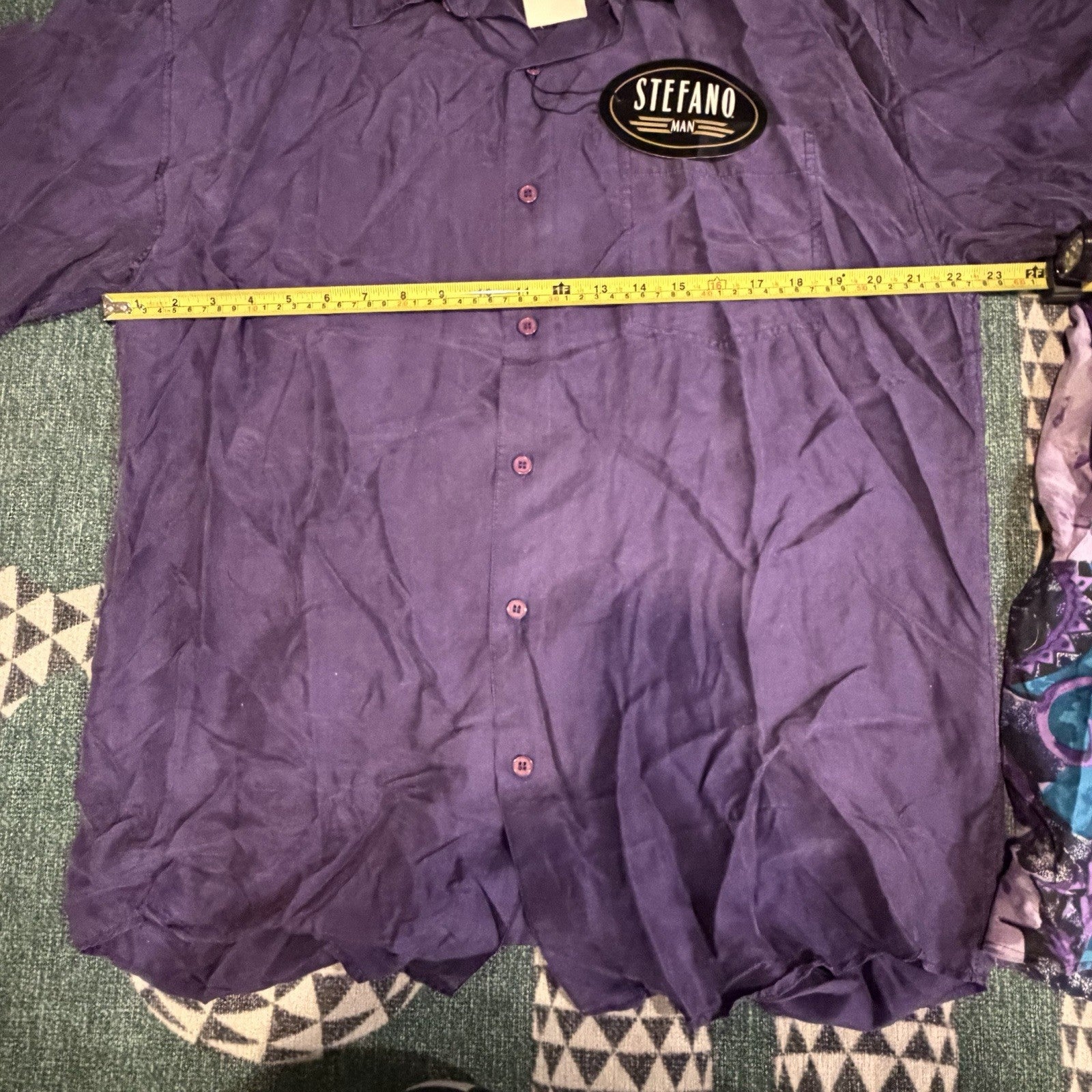 April Fool 1988 Hair Metal Band Promo Photo Silk Shirts & Jeans Stefano Impact