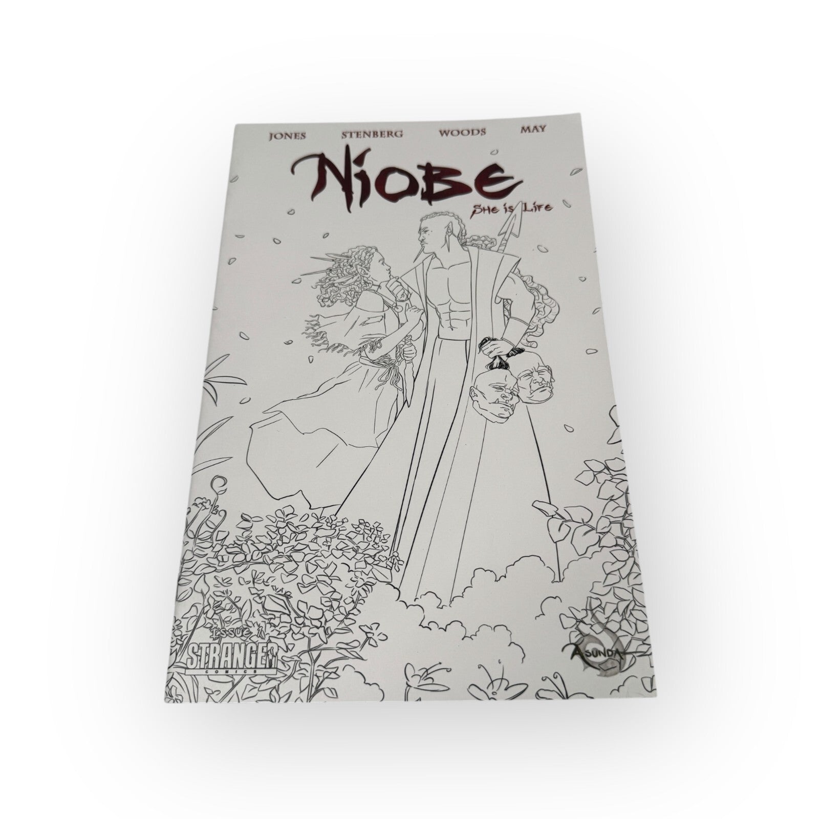 Niobe She is Life #1 Sketch Variant Cover Stranger Comics Bagged & Boarded