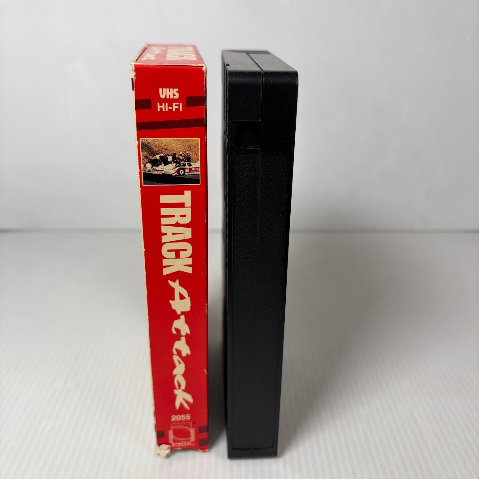 Track Attack VHS 1987 Motorsport Action Crashes Video Vision Hi-Fi