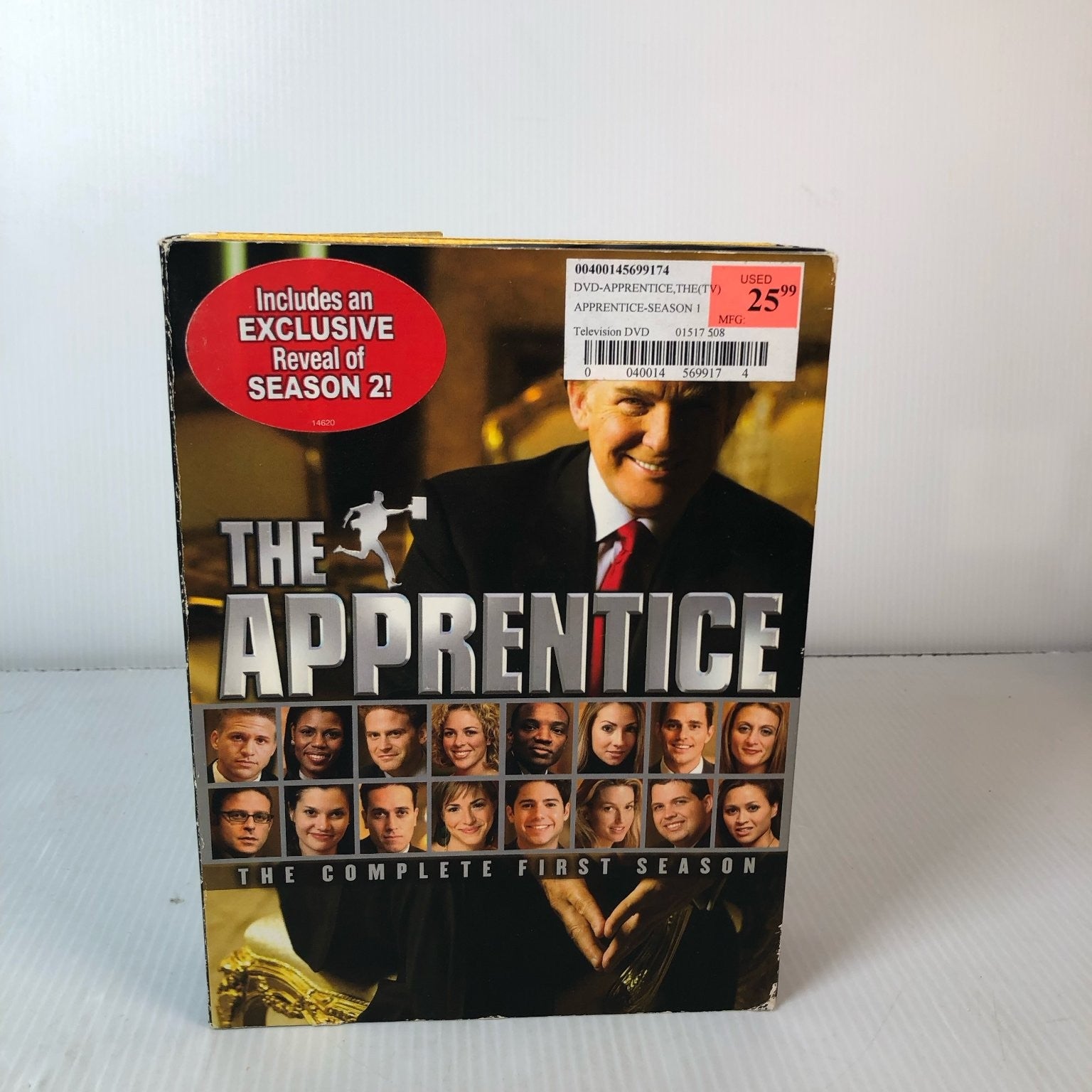 The Apprentice The Complete First Season DVD 2004 Donald Trump Mark Burnett