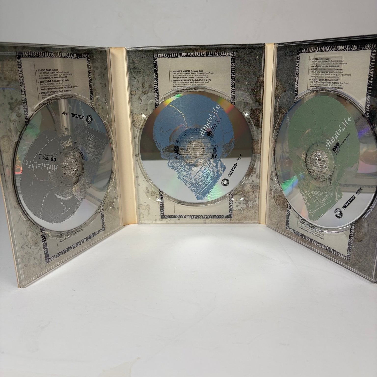 Metal = Life DVD CD 2004 Hot Topic Hopeless Records Sub City Music Comp