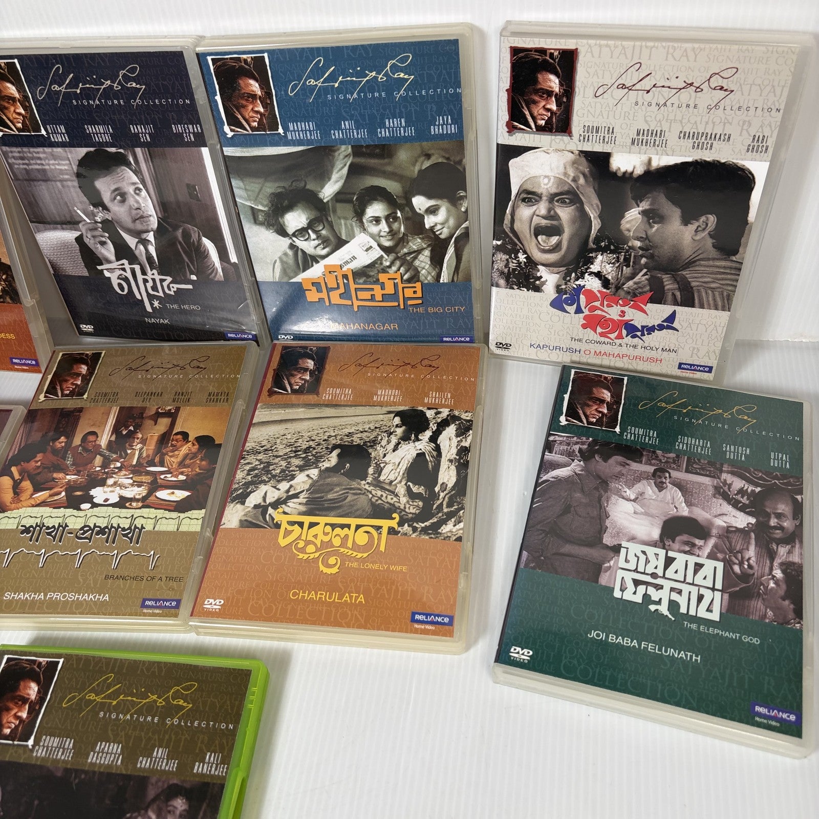 A Journey Satyajit Ray Collection 9 Superlative Films DVD Box Set Reliance Home