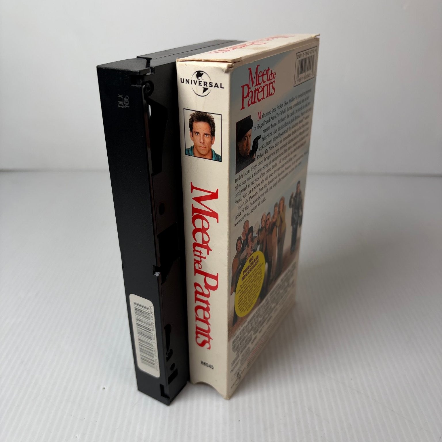 Meet the Parents VHS 2000 Comedy Robert De Niro Ben Stiller Universal Promo