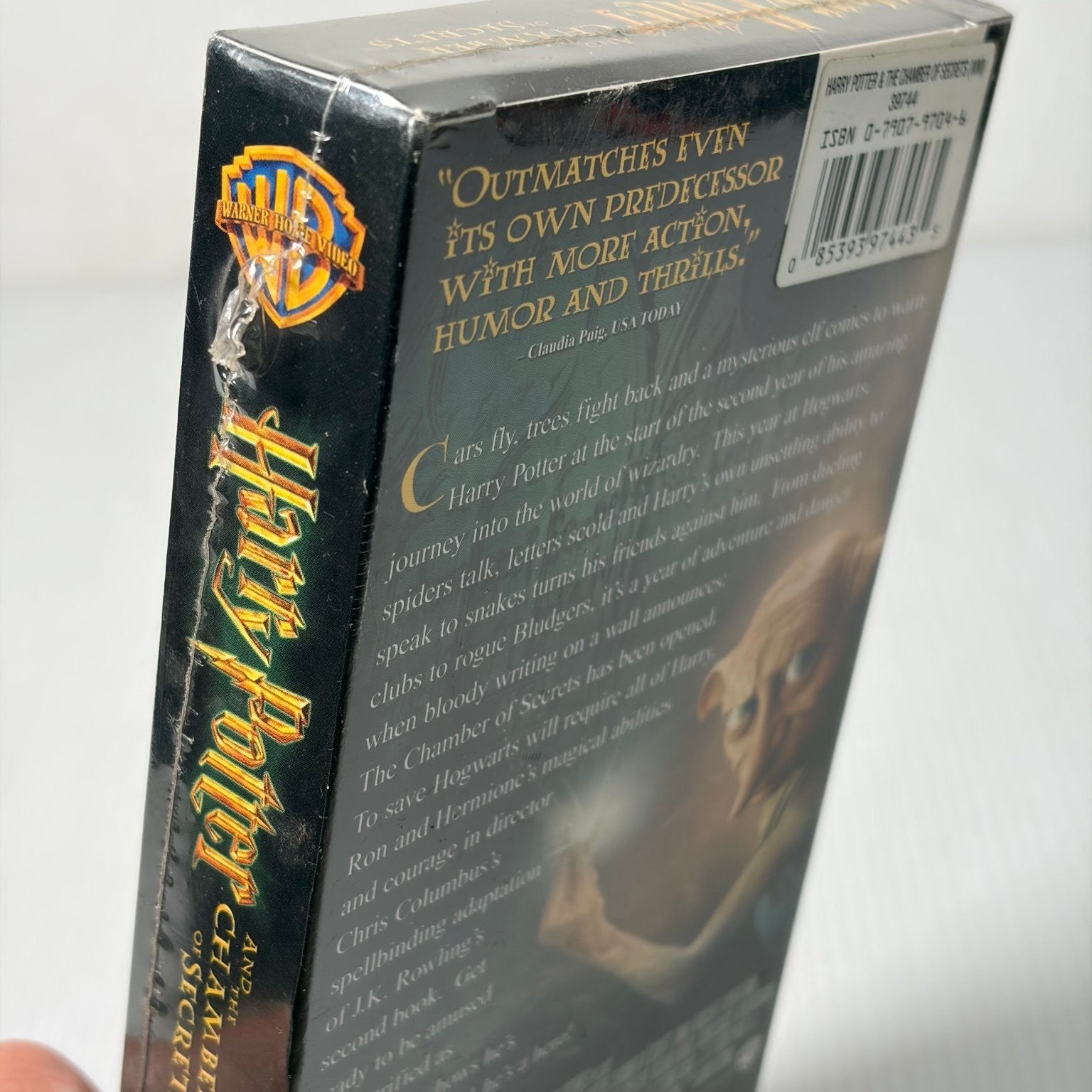 Harry Potter and the Chamber of Secrets VHS 2002 Fantasy Adventure Sealed