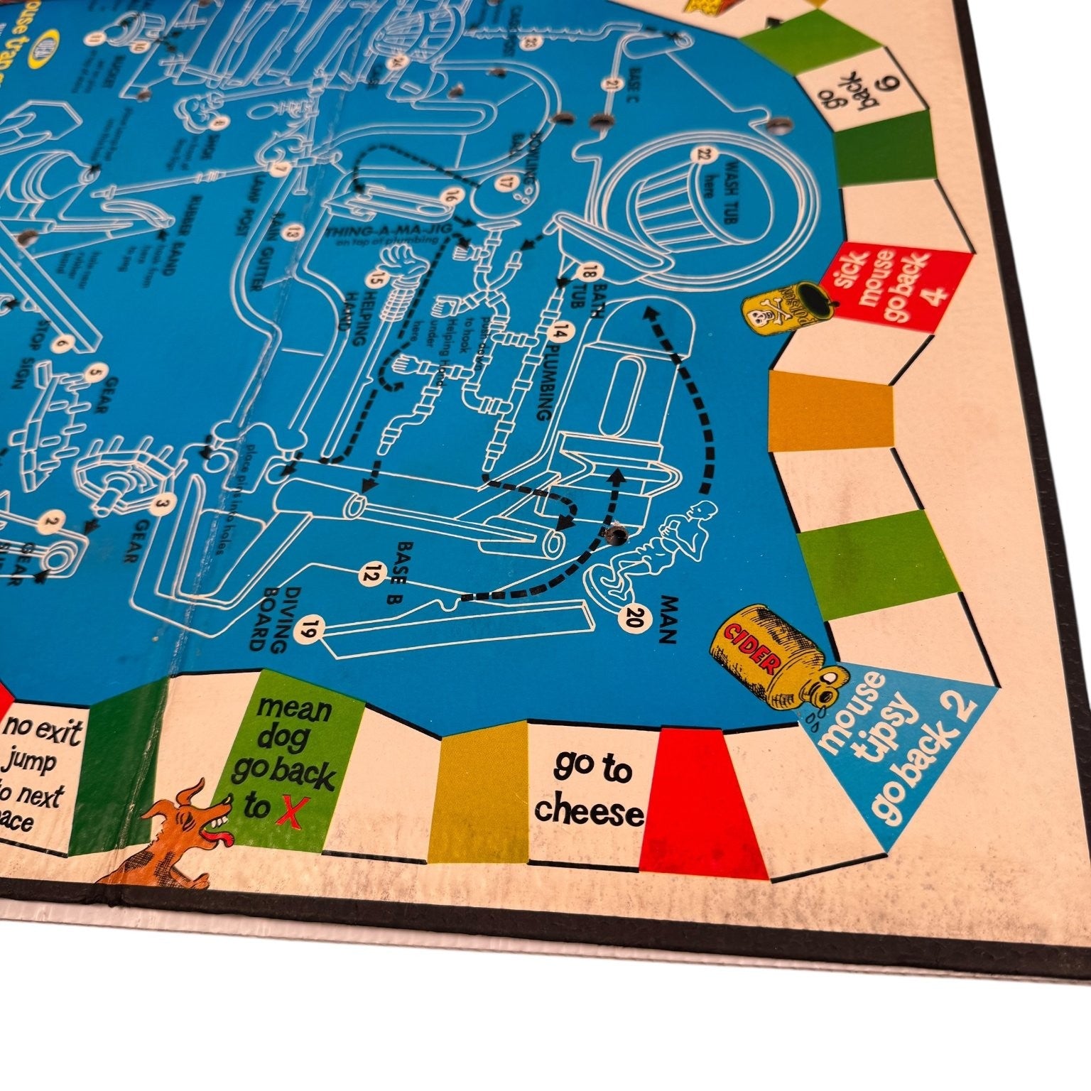 Vintage 1975 Mouse Trap Ideal Board Game 2-4 Players Ages 6+ Plastic