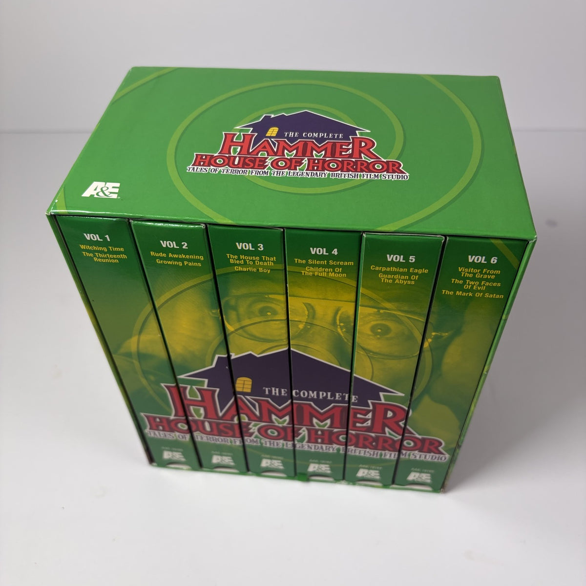 The Complete Hammer House of Horror VHS Set - Volumes 1-6 A&E British Film