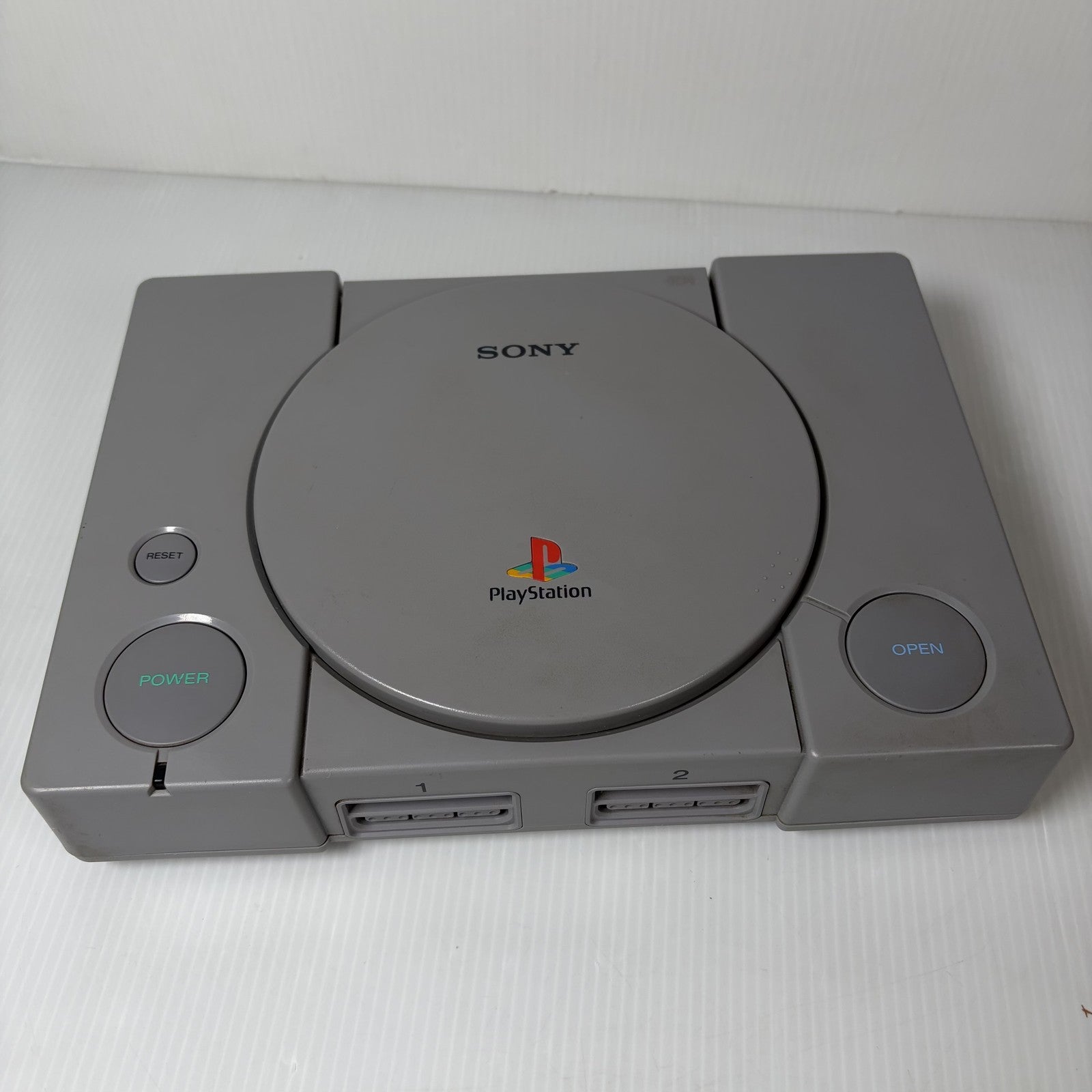 Sony PlayStation 1 SCPH-1001 Original Console Fat Model As Is for Parts Repair