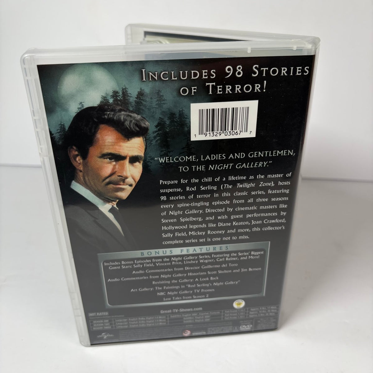 Night Gallery The Complete Series DVD Rod Serling Universal Studios 98 Stories