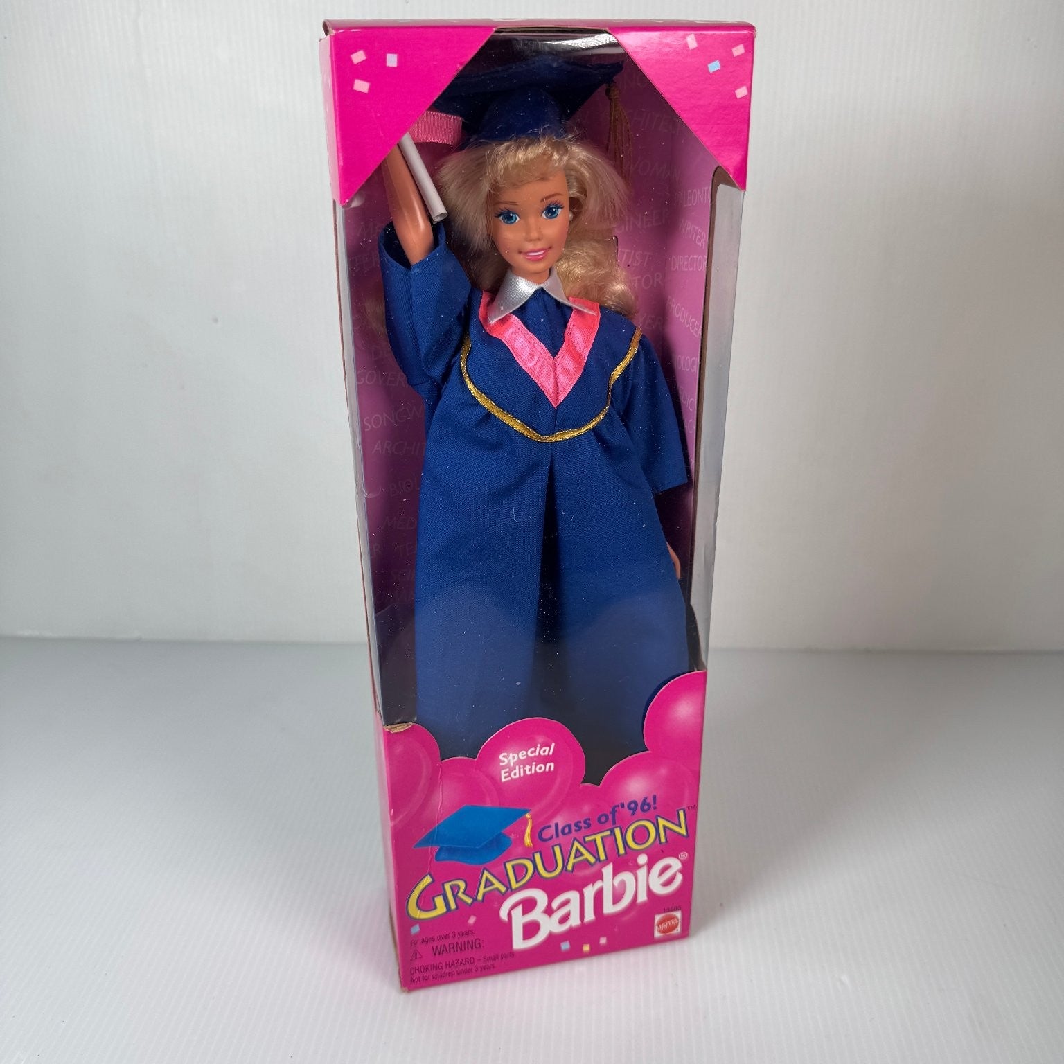Mattel Graduation Barbie Doll Class of '96 Special Edition 11.5 Inch NRFB